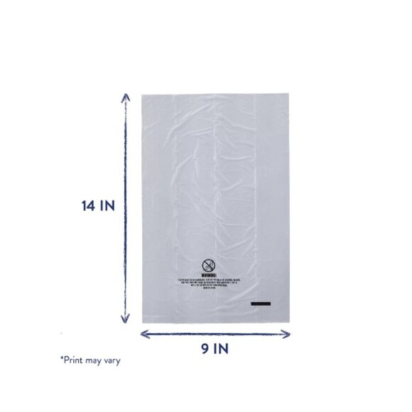 Dog Poop Bags 12 Rolls 120 Extra Thick Leakproof Honeysuckle Scent Yellow Bee - Picture 3 of 3